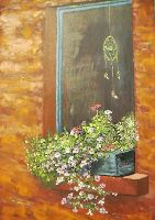 Atrapasueños Oil Canvas Floral Painting