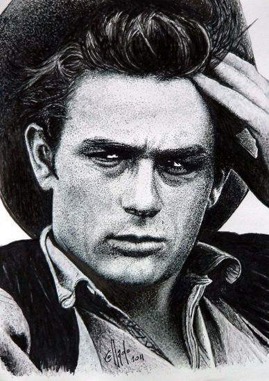 James Dean Making Pen