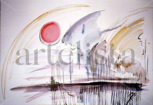 Sol Watercolour Canvas Landscaping