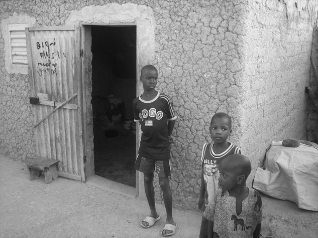 Burkina Faso Viajes Blanco y Negro (Digital)