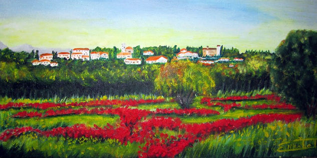 Gallarets Oil Canvas Landscaping