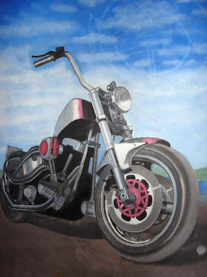 Harley Davidson Oil Canvas Others