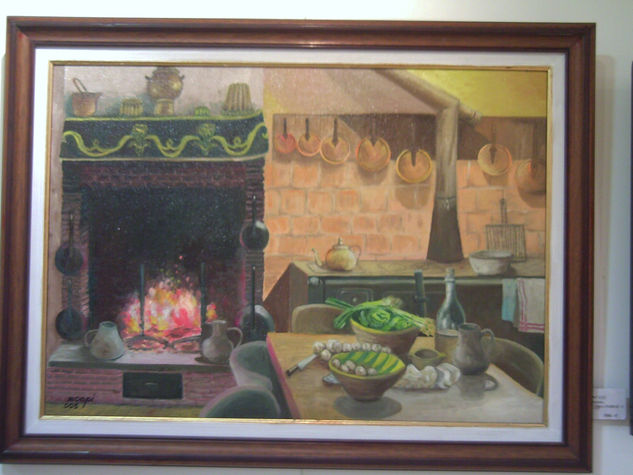 CUINA PAIRAL Oil Panel Still Life Paintings