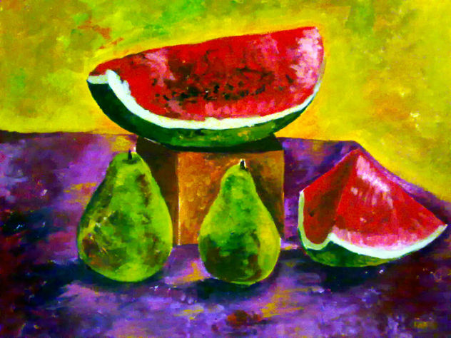 "Peras y sandias"