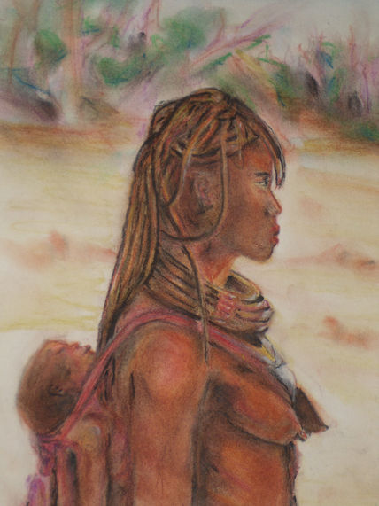 Mujer de africa