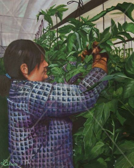 encarni liando tomates Oil Canvas Others