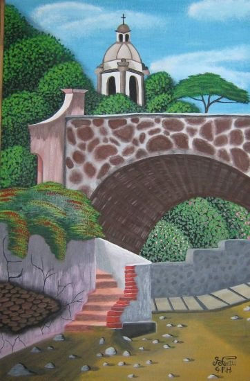 El Puente Oil Canvas Landscaping