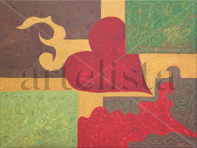 Amor compartido Acrylic Canvas Others