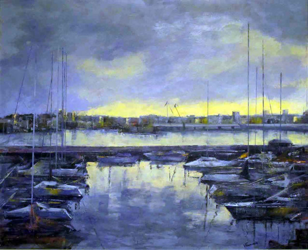 AMANECER EN EL PUERTO