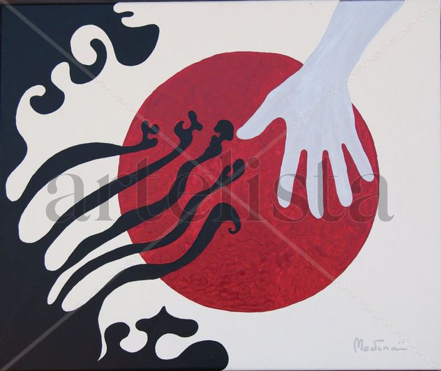 Mi mano en la luna II