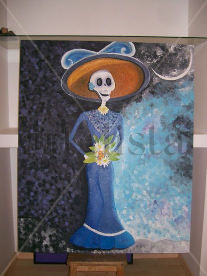 DULCE FINAL ( calaverita de barro) Oil Panel Others