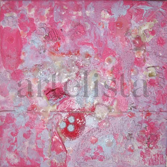 Pequeño mundo rosa Mixed media Canvas Others