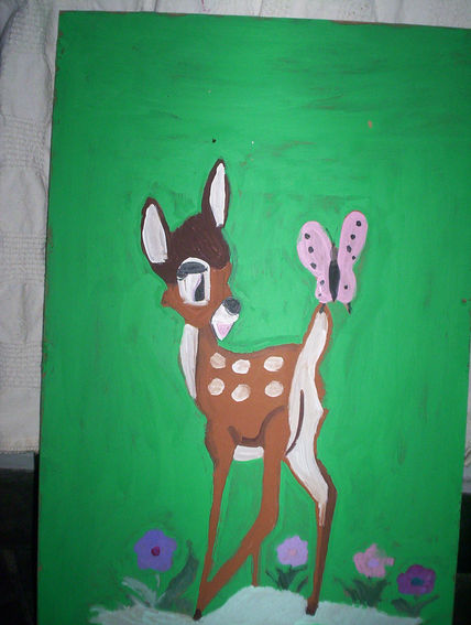 Bambi absorto con...