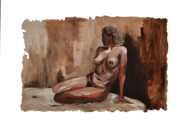 nude 1b Oil Card Nude Paintings