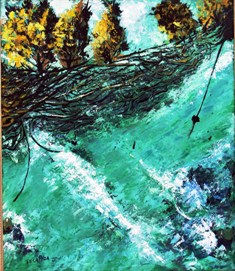 RIO ADENTRO Oil Canvas Landscaping