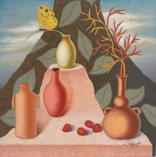 jarrones Oil Canvas Still Life Paintings