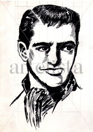 Retrato 11 -Muchacho Joven Pencil