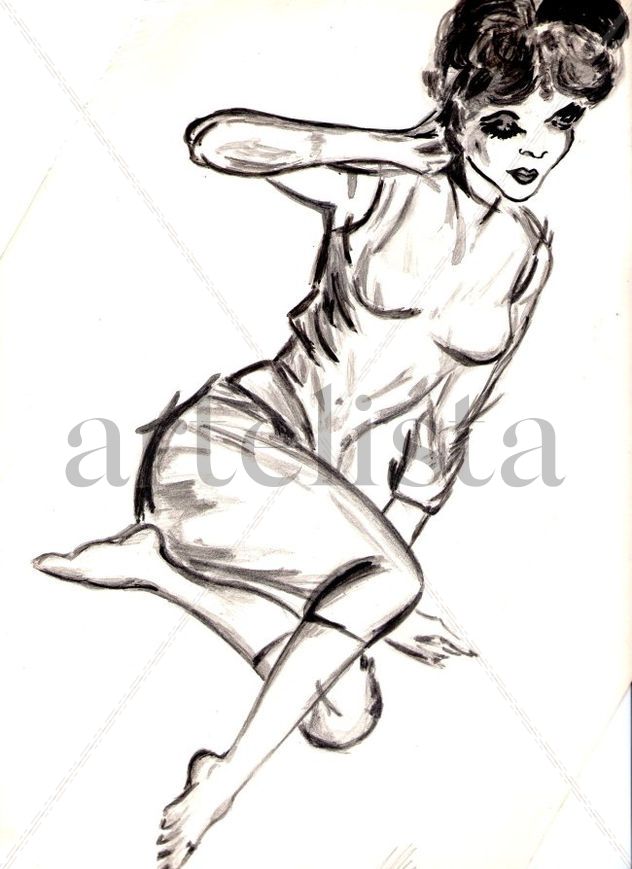Joven Sentada