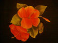 Flores naranjas