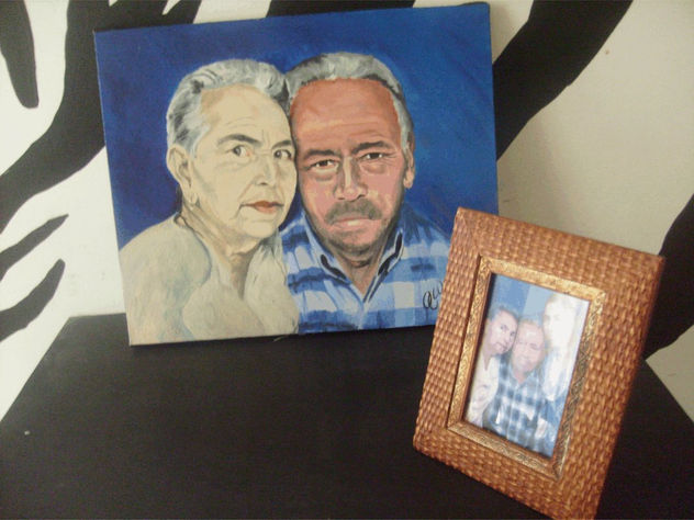 retrato de los padres de una amiga