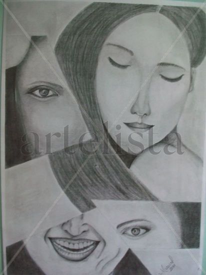 Mujer en partes Graphite