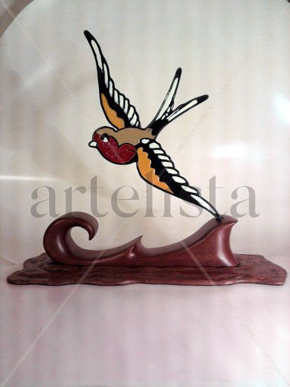 TATUAJE (GOLONDRINA) Mixta Figurativa