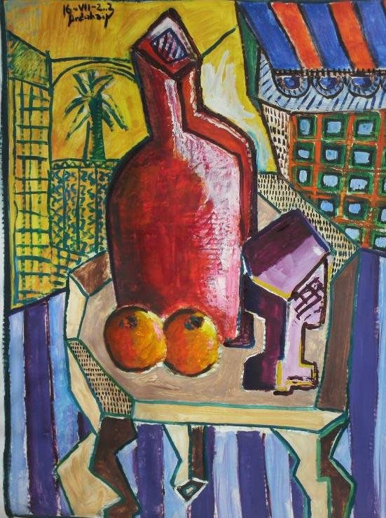 el botellon rojo