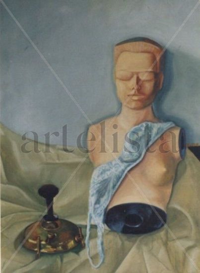 OBJETOS DE CULTO Oil Canvas Figure Painting