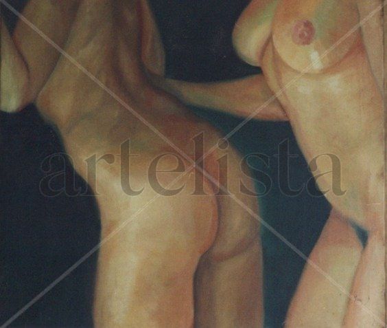 BAJOS INSTINTOS Oil Canvas Figure Painting