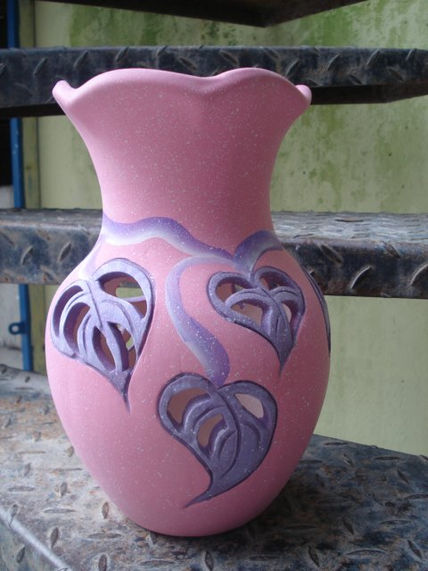 Jarron tulipan rosa