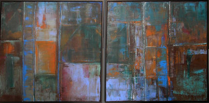 Abstrato Díptico