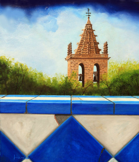 La torre Oil Canvas Landscaping