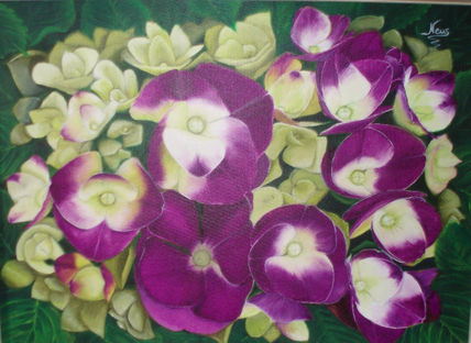 Flores lilas