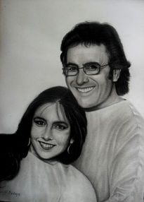 Albano y Romina Power