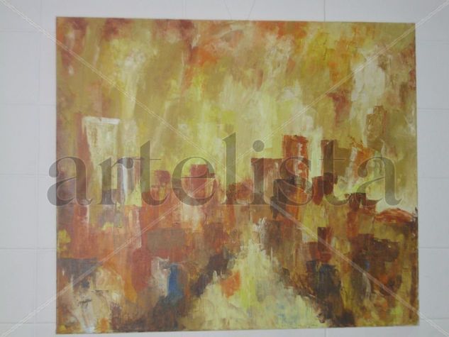 paisaje urbano Acrylic Canvas Landscaping