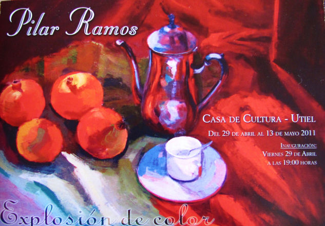 Explosión de Color Acrylic Canvas Still Life Paintings