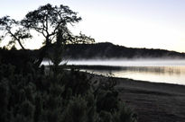 Amanecer en el lago