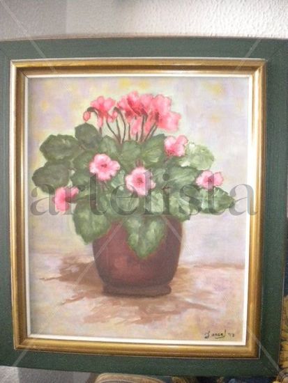 FLORES Oil Canvas Floral Painting