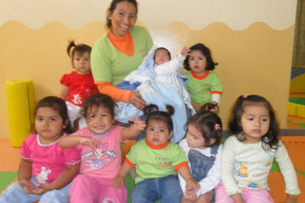 Niños de guarderia