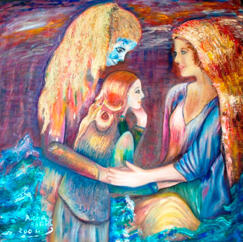 family Oil Canvas Others