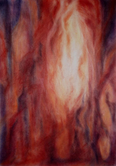 Fuego interior Pastel Paper Others