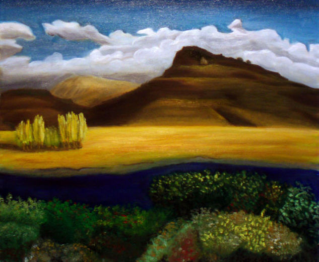 Patagonia pop Oil Canvas Landscaping