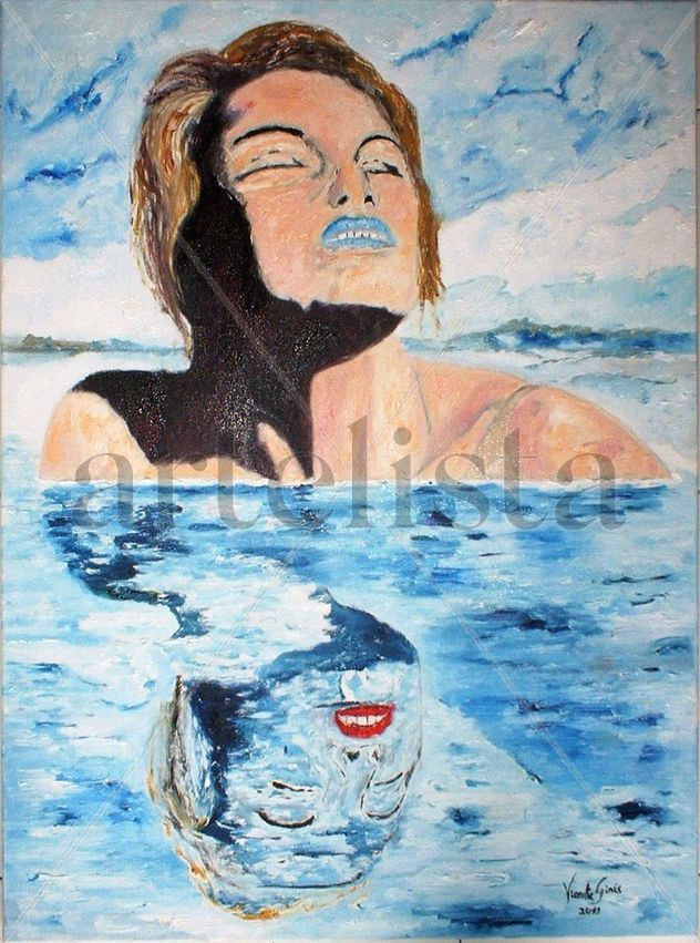 PENSAMIENTO REFLEJADO DE MUJER