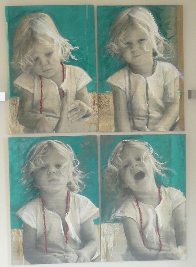 retrato niños
