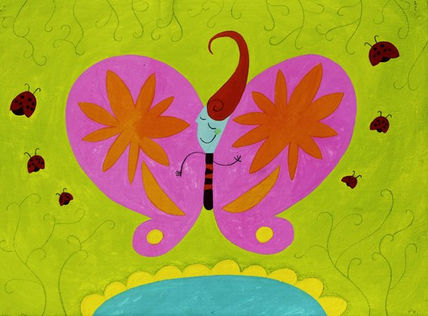 La mariposa pizpireta
