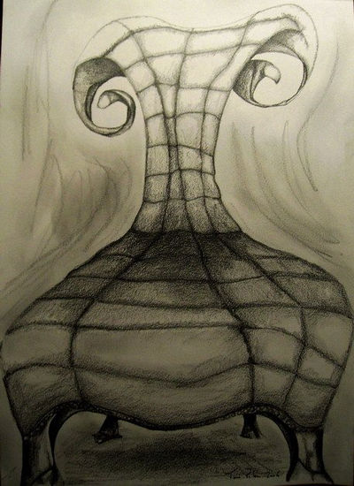 El disfraz del fauno. Charcoal