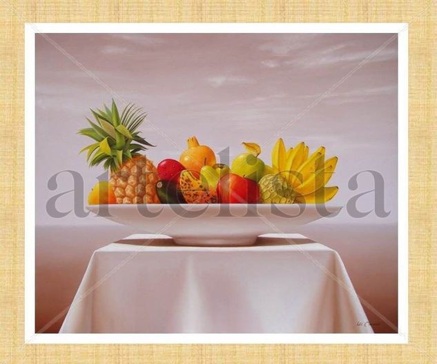 Ofrenda Oil Canvas Still Life Paintings