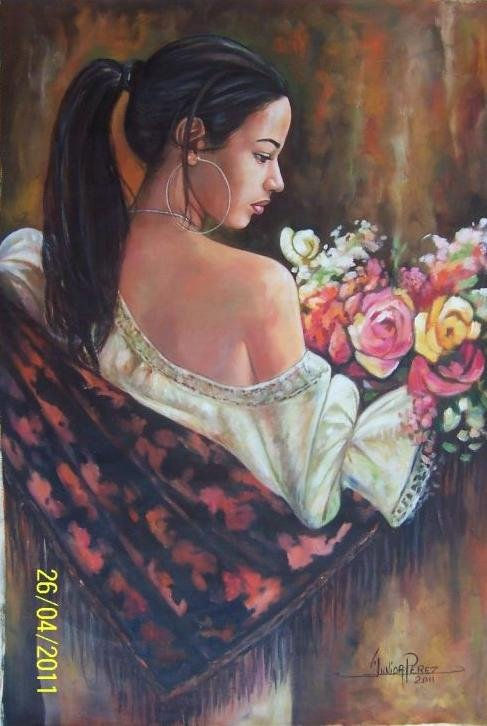 ana con flore
