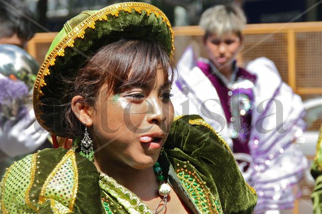 ‟Traje tipico de Bolivia II" Viajes Color (Digital)