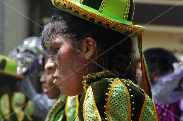 ‟Traje tipico de Bolivia III" Travel Color (Digital)